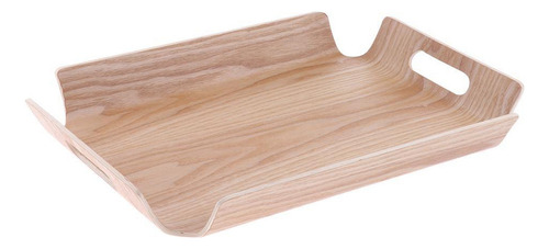 Plato Llano De Madera Para Servir Salsas, Vinagres O Ensalad