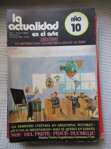 La Actualidad En El Arte Nº 49/50 (1986) - Noé. Del Prete