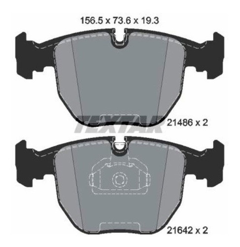 Pastilhas De Freio Dianteira Bmw X5 4.4 I 2000-2007 (e53)