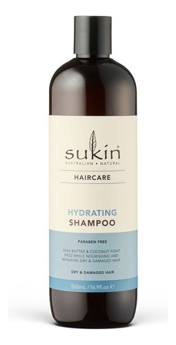  Sukin Shampoo Capilar Hidratante 500 Ml