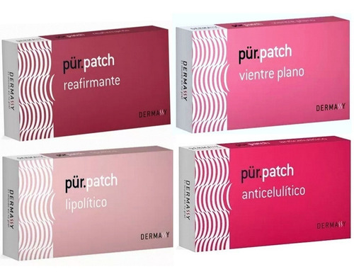 Parches Corporales Set 4 Cajas Pur Patch Dermassy