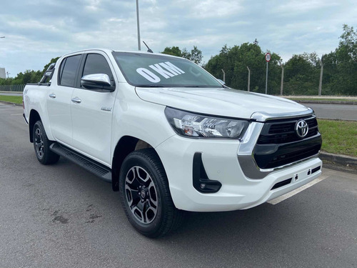 Imagem 3 de 15 de Toyota Hilux 2021 2.8 Tdi Srv Cab. Dupla 4x4 Aut. 4p