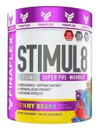 Finaflex Finaflex Stimul8 Polvo - Gummy Bears