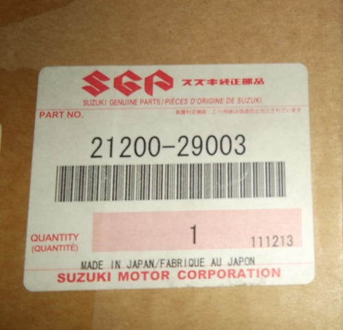 Imagen 6 de 6 de Campana Clutch Ts185 Suzuki