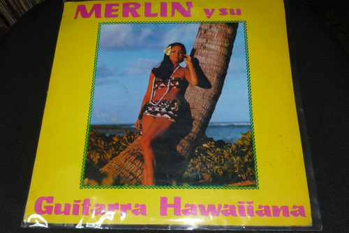 Jch- Merlin Y Su Guitarra Hawallana Lp Vinilo