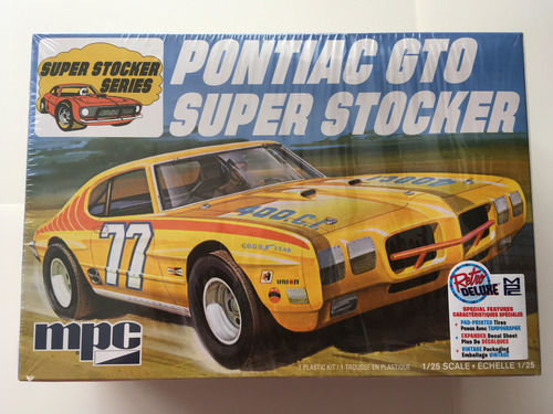 Pontiac Gto Super Stocker Modelismo P/armar Escala 1:25