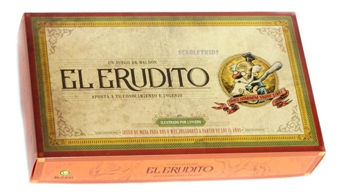 El Cinefilo + El Erudito Juego De Mesa Maldon Scarlet Kids