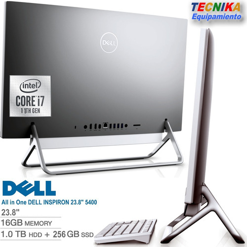 Imagen 4 de 6 de Dell Inspiron 24' Aio Touch I7 16gb 1tb 256gb Nvidia Mx330