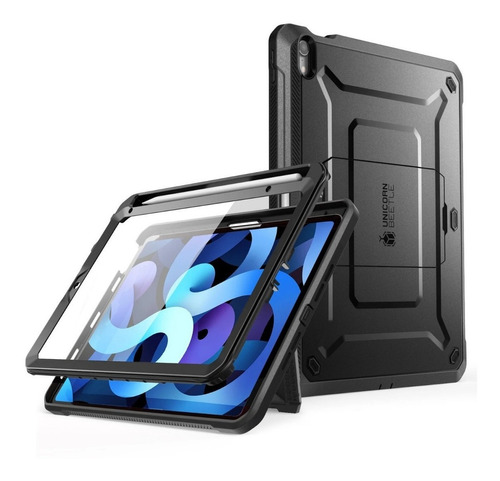 Case Supcase Para iPad Mini 6 Gen 2021 Protector 360° Negro