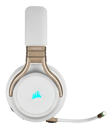 Audifono Gamer Corsair Virtuoso White Wireless Rgb 7.1