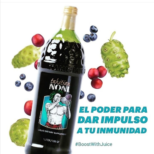 4 Botellas Jugo Tahitian Noni Original Directo Desde Tahiti