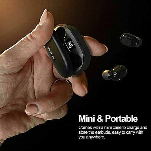 Imagen 5 de 10 de Auriculares Inalambricos Bluetooth In Ear Lenovo Xt91