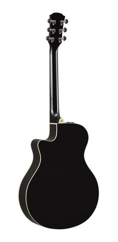 Imagen 4 de 4 de Guitarra Electroacústica Yamaha APX600 para diestros black palo de rosa brillante