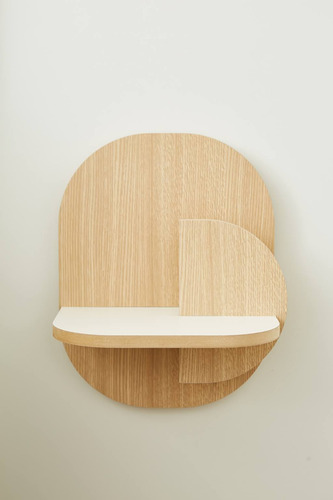 Mesa De Luz Flotante Otto Escandinava Nordica Excelente