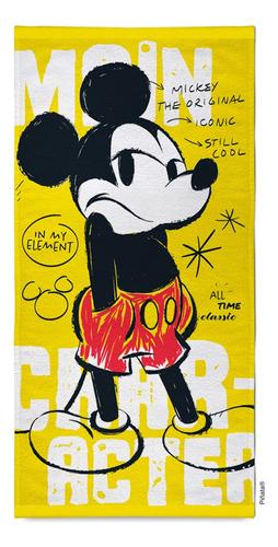 Toallon 70x140 Piñata Mickey - Rebel