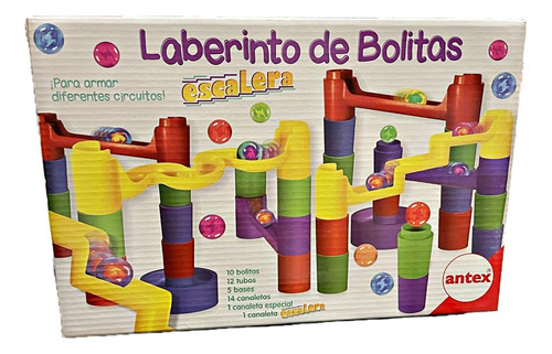 Laberinto De Bolitas Escalera Didactico Divertido Antex