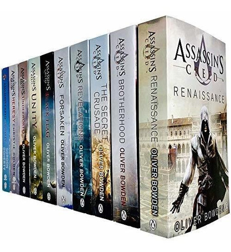 Assassins Creed Official 10 Books Collection Set (books 1 -