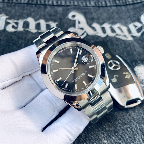 Reloj Mecánico Ew Log Type 41 Mm Para Hombre