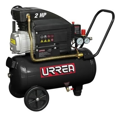 Compresor Aire 2hp 127v 25l Monofásico Uso Pesado Urrea