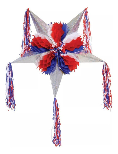 Piñata Plegable Estrella De 5 Picos Tradicional Piñata2go Tp