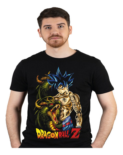 Remera Dragon Ball Z Dbz Estampa Grande