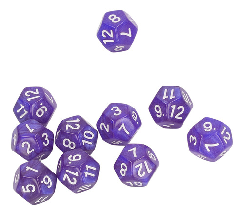 Dados Numéricos De 12 Caras, 40 Unidades, Números Poliédrico