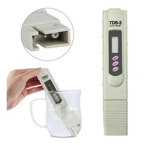 Medidor Probador Tds Ppm Temp. Calidad - Electroimporta - 