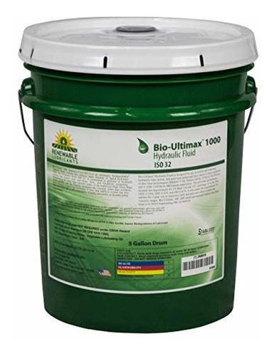 Renovables Lubricantes Bio-ultimax 1000 Iso 32 Hidr Ulico Lu