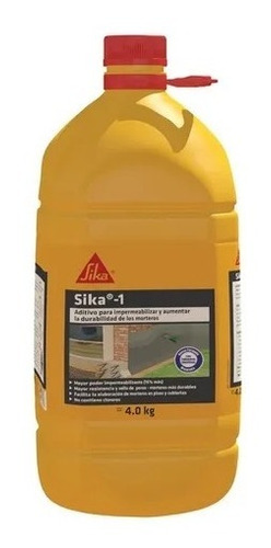 Sika-1 Aditivo Impermeabilizante Para Morteros Original