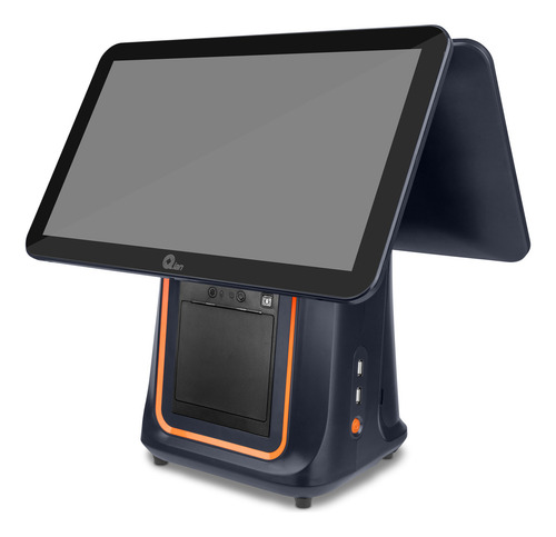 Qian Impresora Termica Con Lecto De Codigo De Barras, Pantalla Touch 15.6 , 80 Mm, Android 11, 1D/2D Wifi/Bluetooth/Rj-45, Para Punto de Venta, Restaurante, Tiendas, Qos-a09tc-01