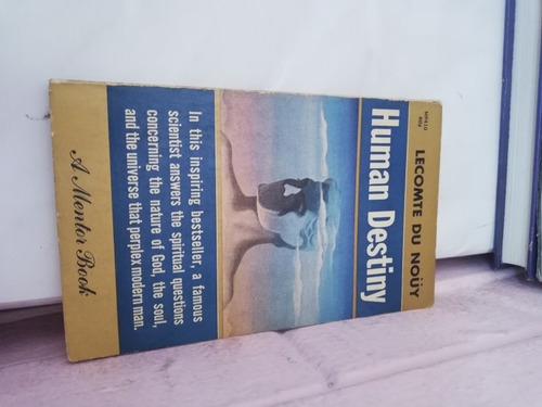 Lecomte Du Noüy Human Destiny (Usado)