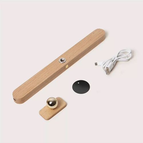 Bake Aplique Moderno Con Espejo De Madera Lamp R