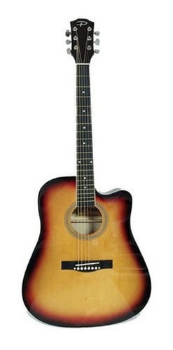 Guitarra Acustica Pro41 Folk Color Satinado