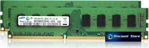 Memoria Ram Samsung 4gb (2x2gb) 1600mhz (Reacondicionado)