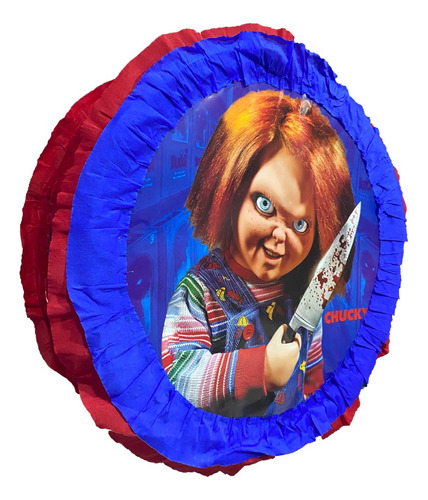Muñeco Chucky Piñata De Tambor Fiesta Party Child's Play