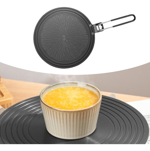 Adaptador De Placa Difusora De Diámetro 28cm Mango Plegable