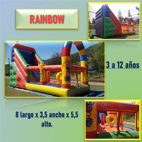 Imagen 5 de 9 de Arriendo De Juegos Inflables Tradicionales Y Acuáticos.