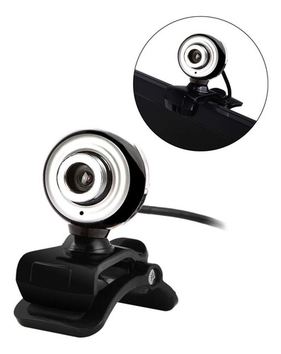 Cámara Web Hd 480p Con Micrófono Para Video Llamadas