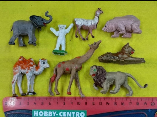 Britains 1:32 Lote X 8 Animales Zoo: León Etc 1970s 