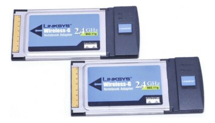 Lot Of (2) Linksys Wireless-g Notebook Adapter Wpc54g 2. Ddh