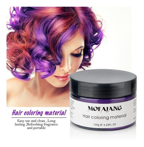 Cera Tinte Temporal Mofajang Estilo Tik Tok Belleza Cabello