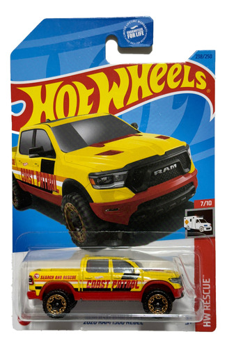 Hot Wheels 2020 Ram 1500 Rebel 238/250 2023 Treasure Hunt