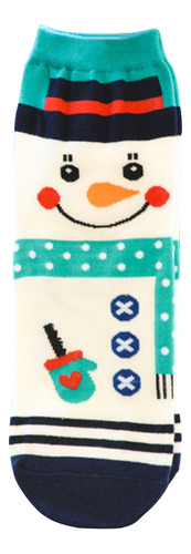 Calcetines De Algodón Snowman Christmas Holiday Becerro Para