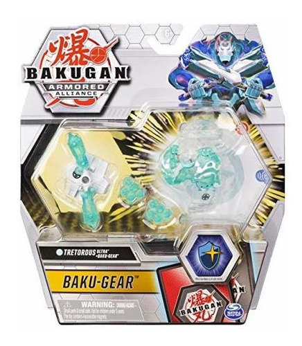 ¿bakugan Ultra, Haos Tretorous Con Baku-gear Transformador,