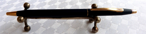 Monijor62-antiguo Coleccion Cross Boligrafo Mate Epoxi Azul (Usado)