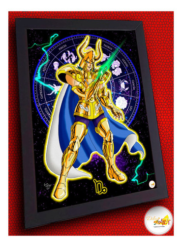 Imagen 10 de 10 de Cuadros Decorativos A4 (30x20cm) Saint Seiya - Dibujart