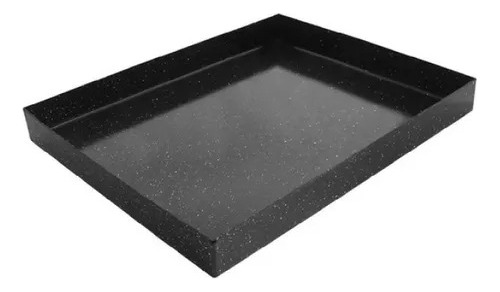 Asadera Rectangular Enlozada Horno 40x50cm Lozafer Negra