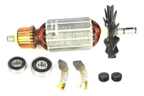 Comprar Induzido + Carvão + Tampas + Rolamentos P Makita 4100nh 220v
