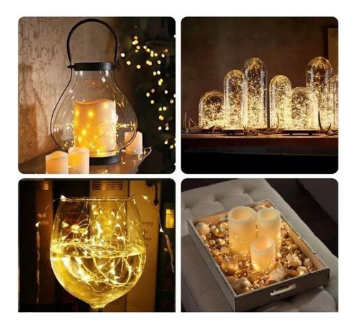 Guirnaldas Led 100 Luces 10 Metros Decoracion Hadas