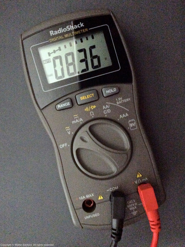 Multimetro Digital Radio Shack 22-813 Con Probador Baterías